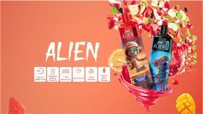 Vape Pen Jnr Alien 10000 Puffs Disposer